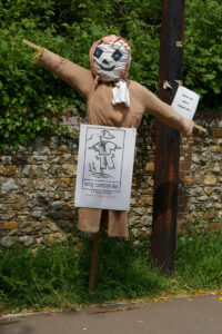 Oving Scarecrow Day Image Gallery 2008: scarecrow sign