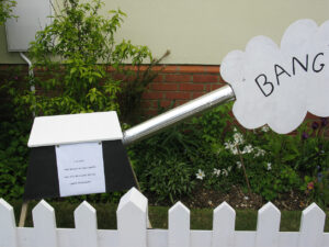 Oving Scarecrow Day Image Gallery 2011 Scarecrow gun
