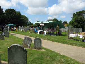 Oving Scarecrow Day Image Gallery 2011 Church yard