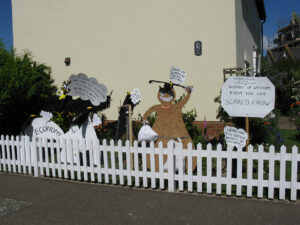 Oving Scarecrow Day Image Gallery 2012 crows Display board