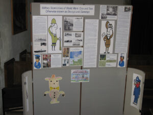 Oving Scarecrow Day Image Gallery 2012 military display board