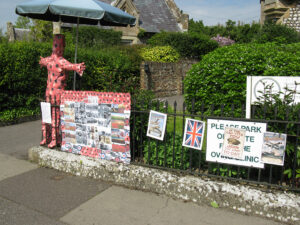 Oving Scarecrow Day Image Gallery 2014 WW1 display and tributes