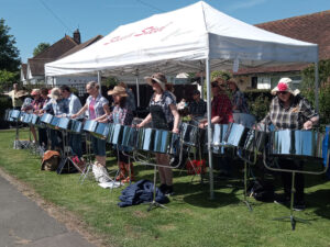 Oving Scarecrow Day Image Gallery 2022 steel band