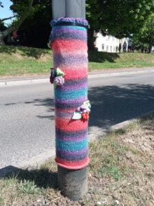 Oving Scarecrow Day Image Gallery 2022 decorated bollard