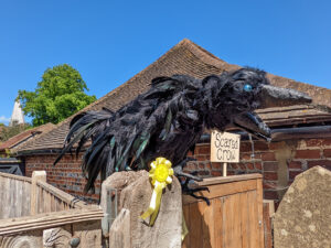 Oving Scarecrow Day 2022 crow
