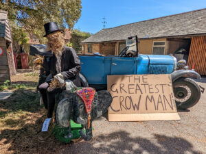 Oving Scarecrow Day 2022 crow man