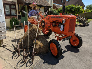 Oving Scarecrow Day 2022 farmer